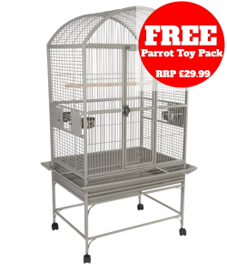 Parrot-Supplies Dakota Dome Top Parrot Cage Stone